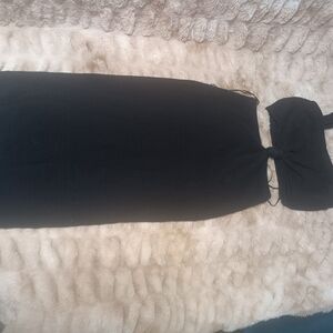 Elegant Black Women's Dress